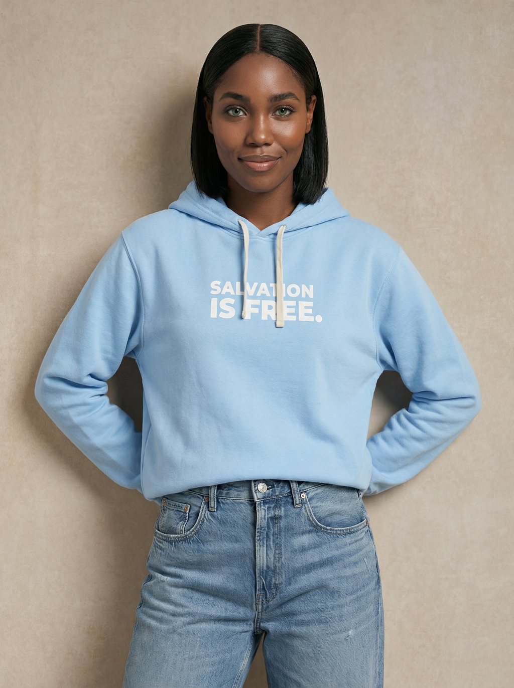 Salvation is Free. Hoodie