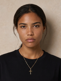 Gold Cross Necklace