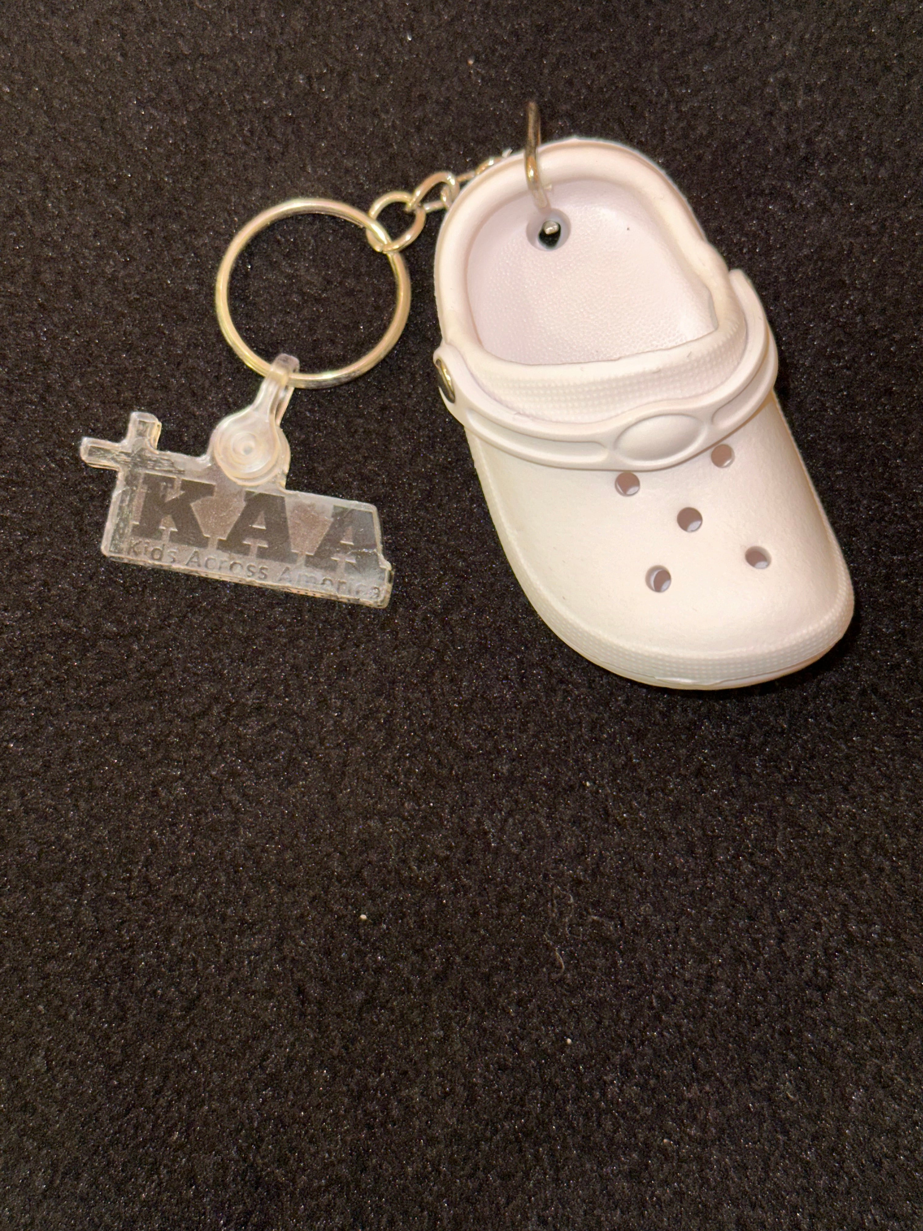 Croc factory keychain