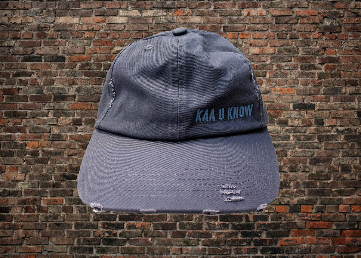 Kaa Blue Color KAA UKNOW Baseball Hat Blue – K-Kloset