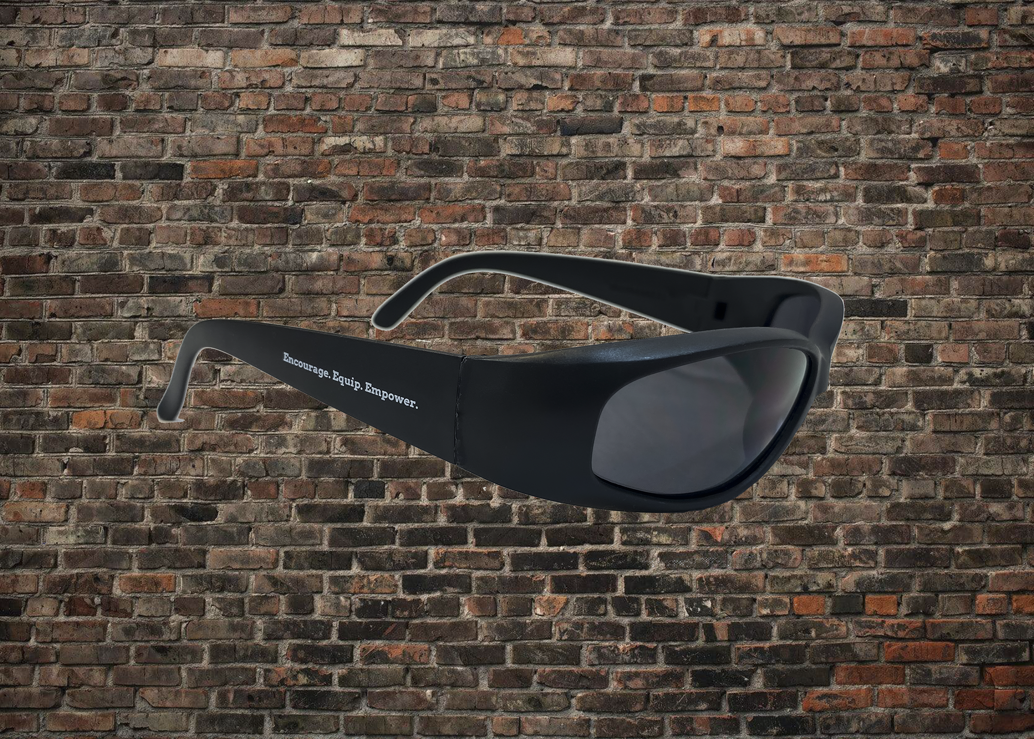 3 E's Black Sports Sunglasses